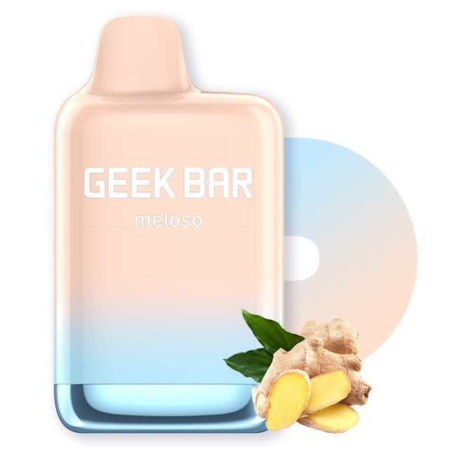 GEEK BAR MELOSO MAX 9000 PUFFS RECHARGEABLE DISPOSABLE WITH JUICE/BATTERY LEVEL INDICATOR LIGHTS