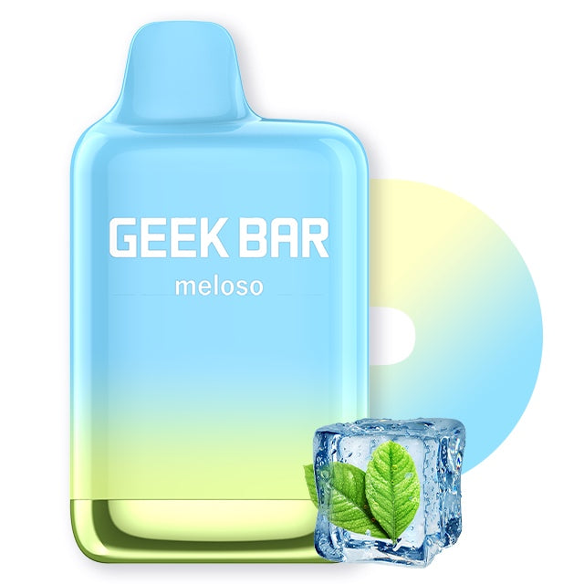 GEEK BAR MELOSO MAX 9000 PUFFS RECHARGEABLE DISPOSABLE WITH JUICE/BATTERY LEVEL INDICATOR LIGHTS
