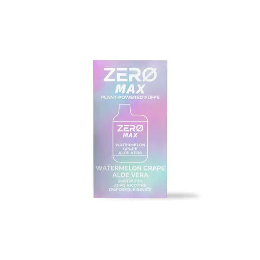 ZERO MAX 5000 PUFFS ZERO NICOTINE PLANT BASED RECHARGEABLE DISPOSABLE