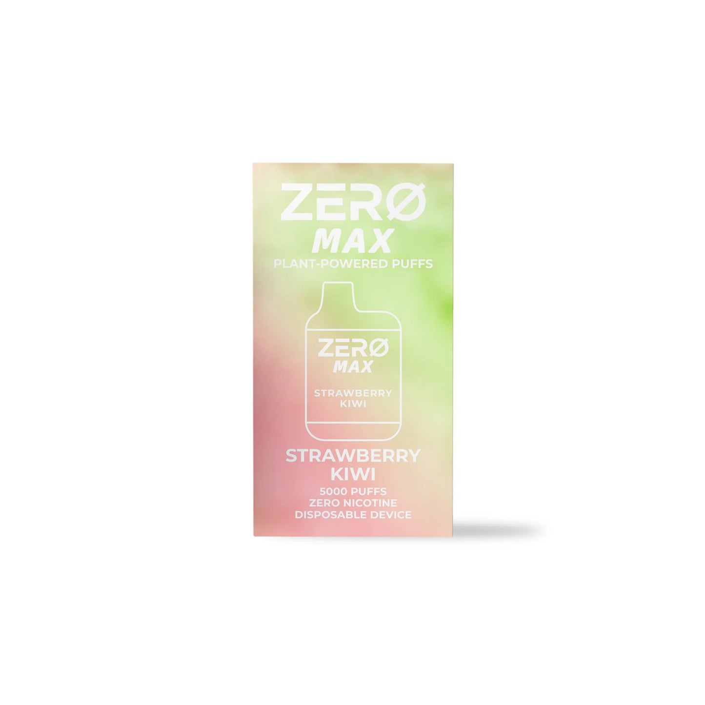 ZERO MAX 5000 PUFFS ZERO NICOTINE PLANT BASED RECHARGEABLE DISPOSABLE